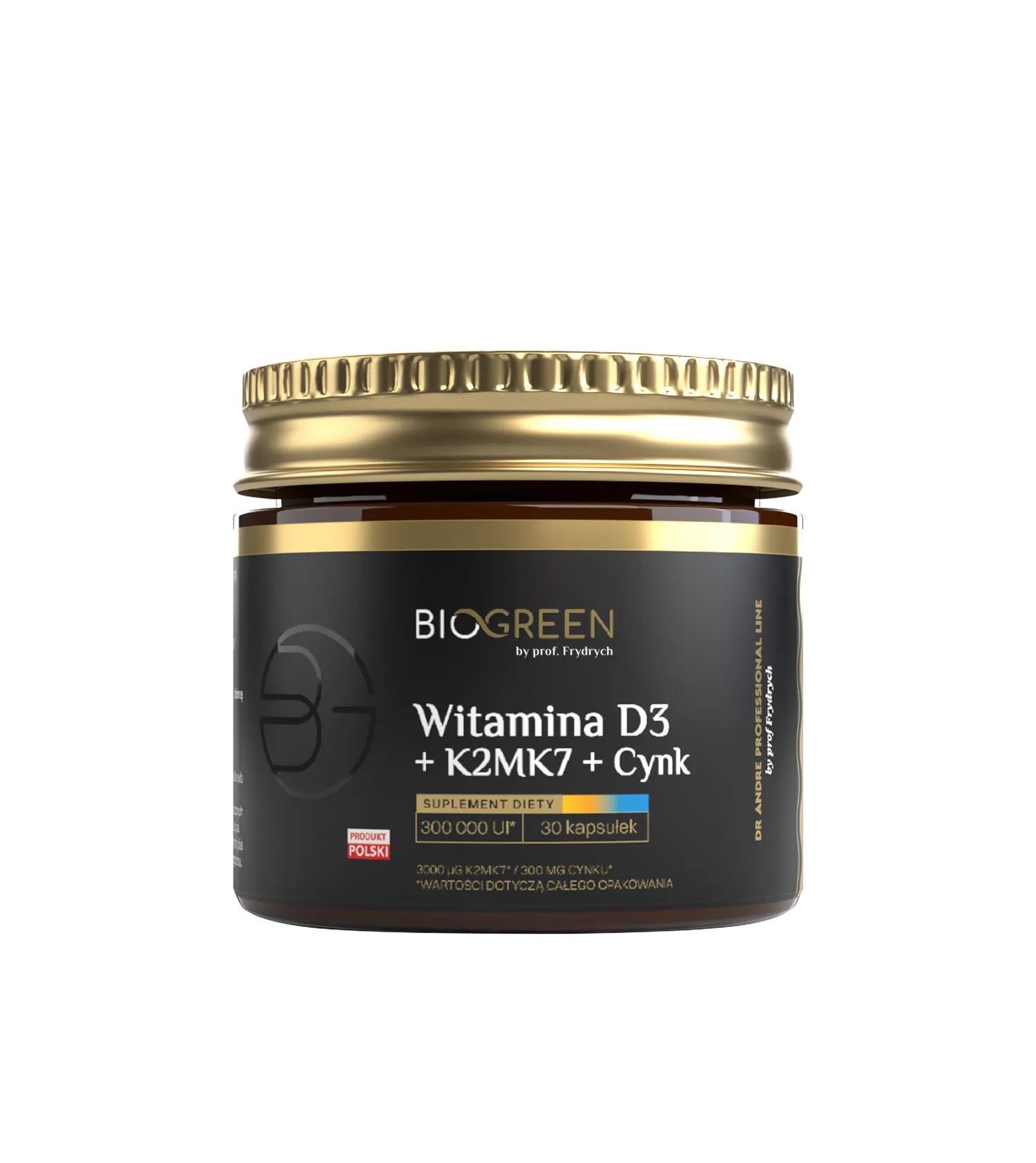 Witamina D3 + K2MK7 + Cynk (30 kaps.)