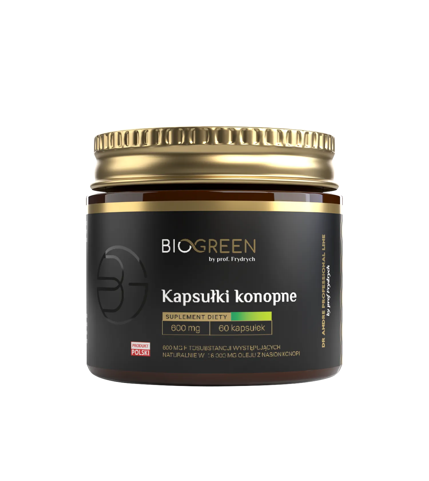 Kapsułki konopne 600 mg