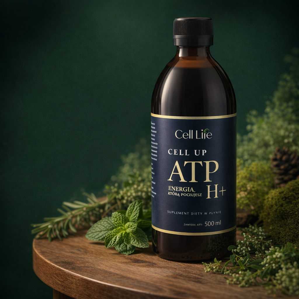 Cell Up ATP H+ 9x 500ml Suplement Energia Koncentracja Odporność