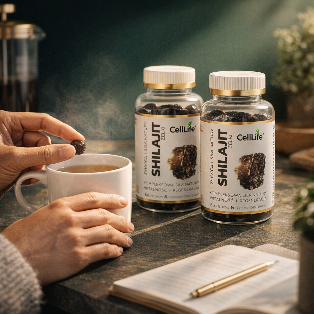 SHILAJIT Żelki z żywicy naturalnej Witalność i regeneracja organizmu 120szt