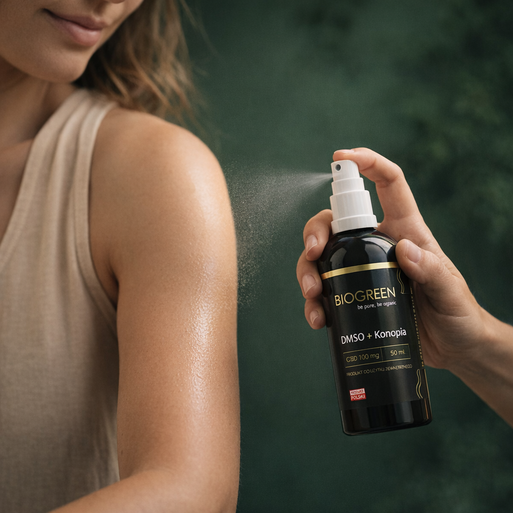 Spray DMSO + Konopia - 100ml by prof. Frydrych