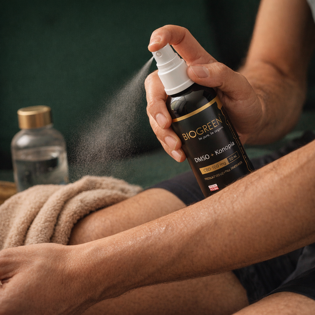 Spray DMSO + Konopia - 100ml by prof. Frydrych