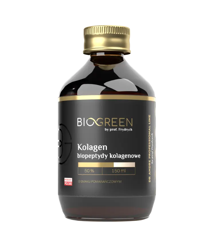 KOLAGEN biopeptydy kolagenowe 50% – Pomarańczowy 150 ml
