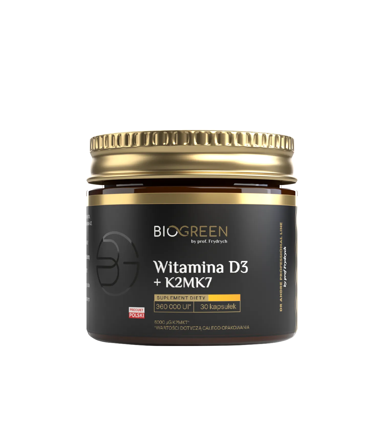 Witamina D3 + K2MK7 (30 kaps.)