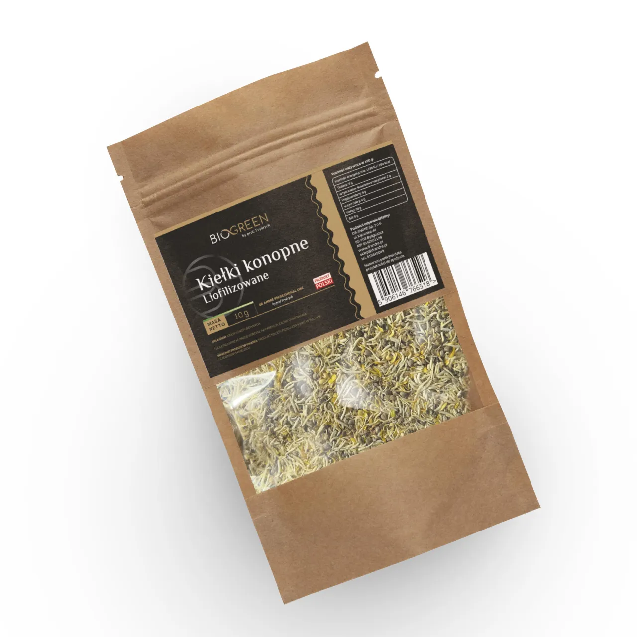 Kiełki Konopne – Witaminy i Minerały 10g